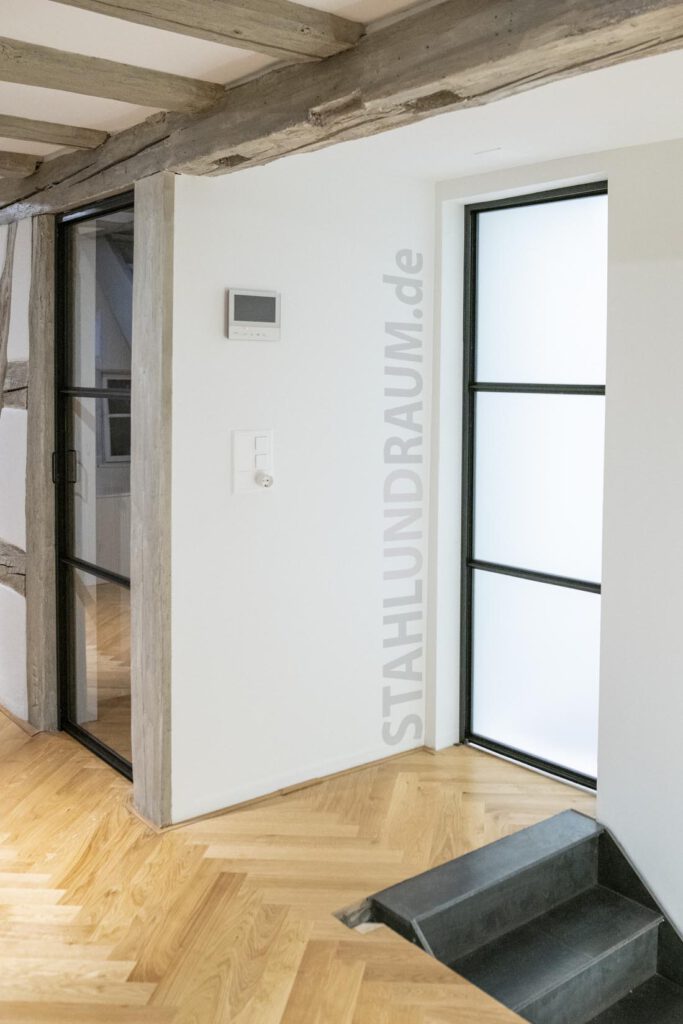 Loft Tür in Fachwerkhaus